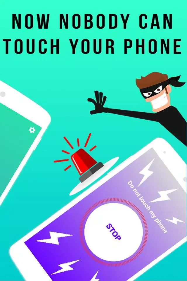ภาพหน้าจอของ Don't touch my mobile