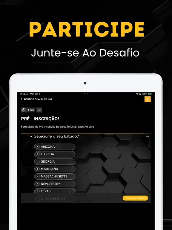 Capturas de tela do Stache Flow iPad 