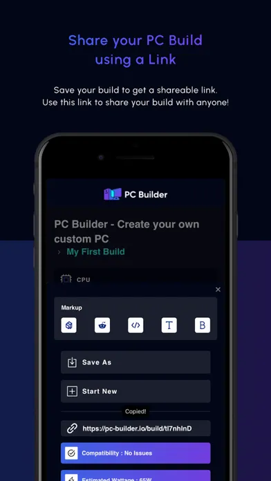 PC Builder & Part Picker Pro স্ক্রিনশট