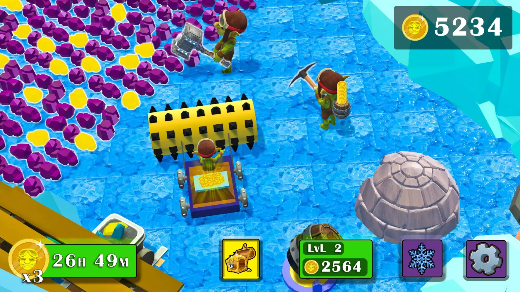 Captures d'écran de Idle Goblin Mining Gold Games