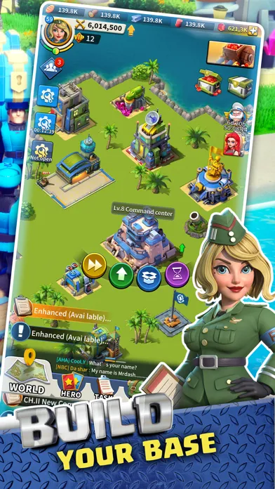 Tangkapan layar Puzzle Commander: Match 3 RPG