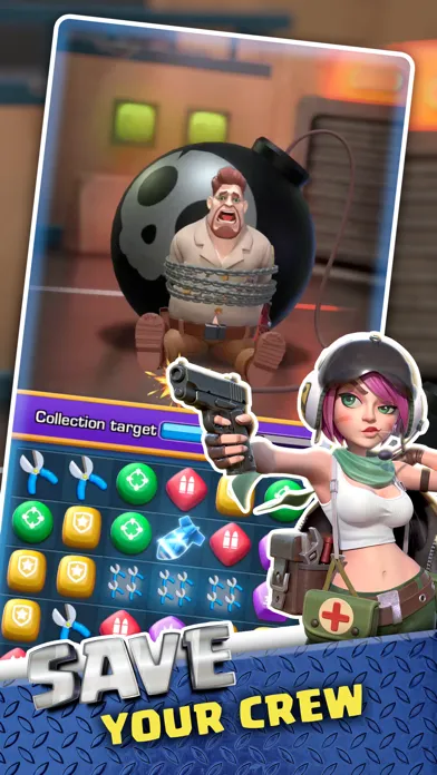 Tangkapan layar Puzzle Commander: Match 3 RPG