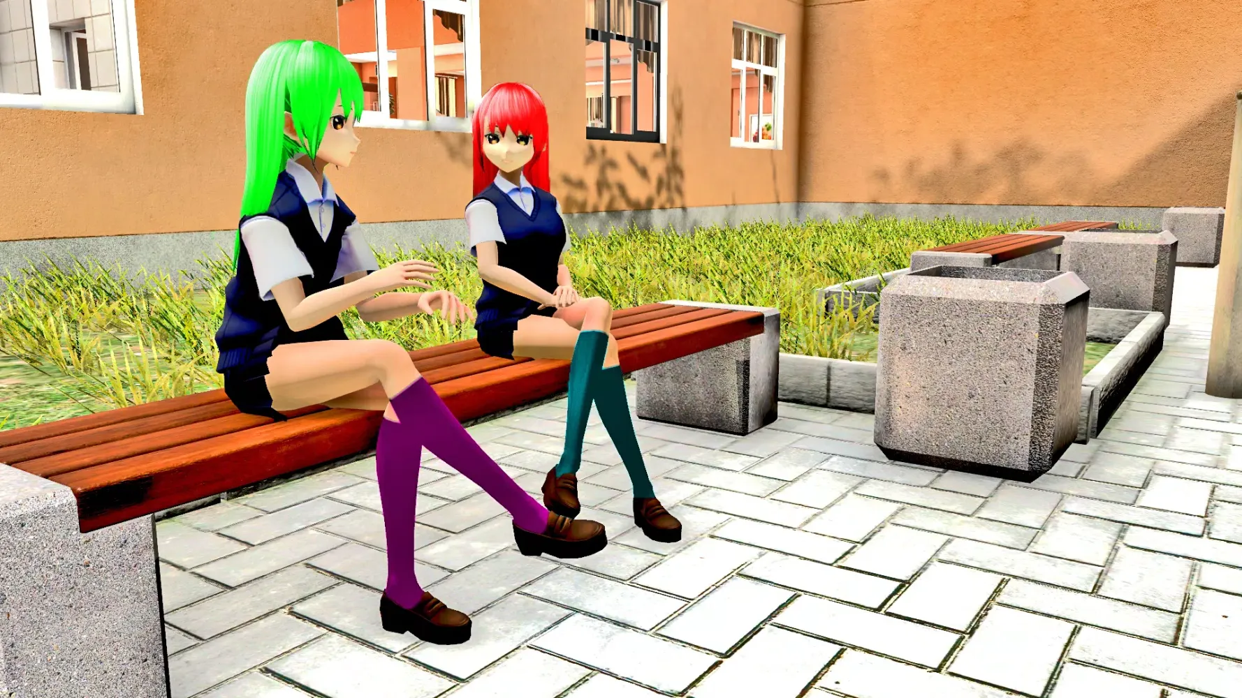 Anime Girl Game 3D School Life Screenshots