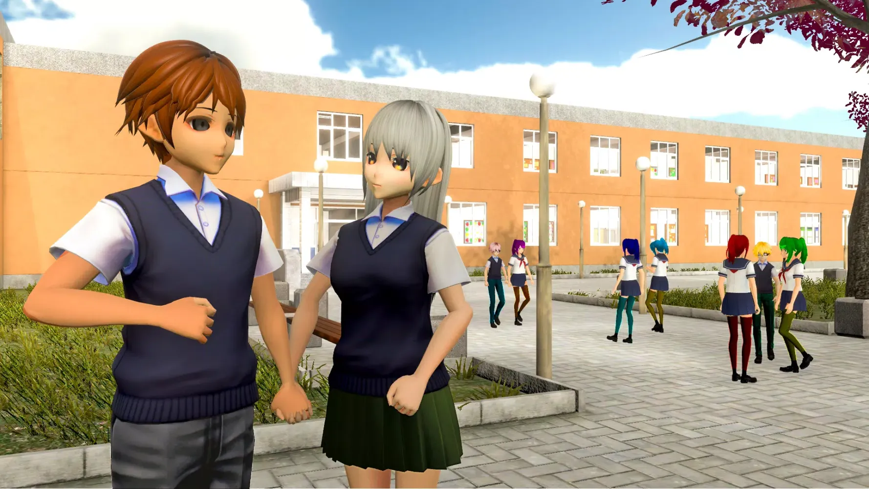 Anime Girl Game 3D School Life Screenshots