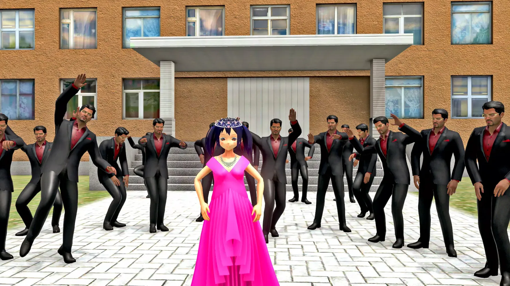 Anime Girl Game 3D School Life Screenshots