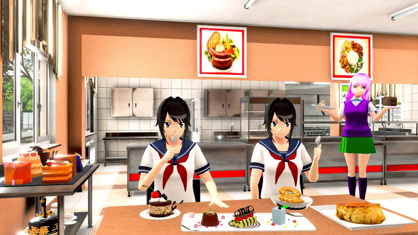 Anime Girl Game 3D School Life Screenshots
