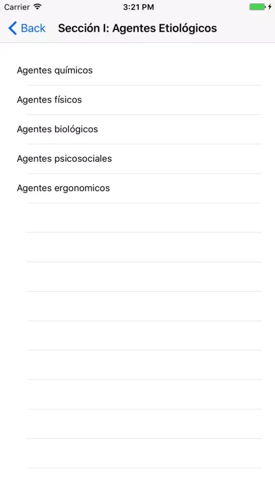 Enfermedades Laborales应用截图