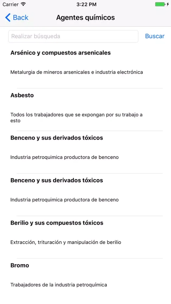 Enfermedades Laborales应用截图
