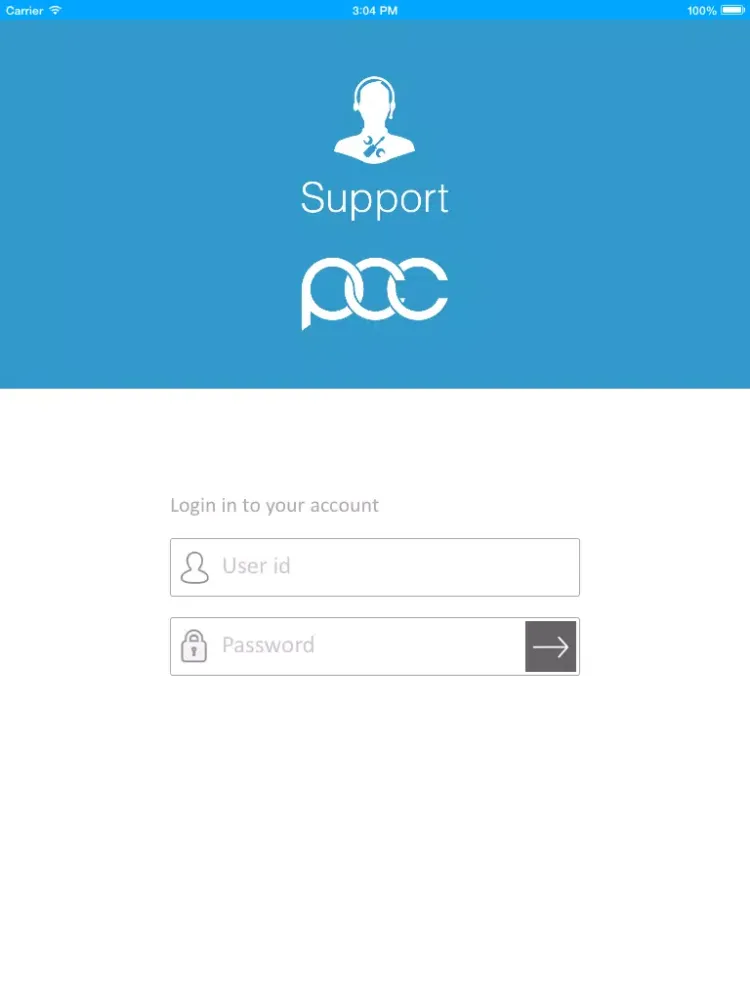PCC Support iPad 應用截圖