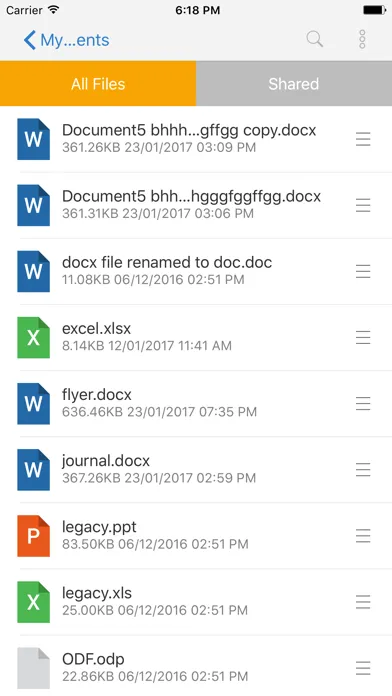 Captures d'écran de HKT Cloud Storage
