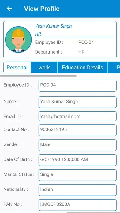 تصاویر PCC HRMS