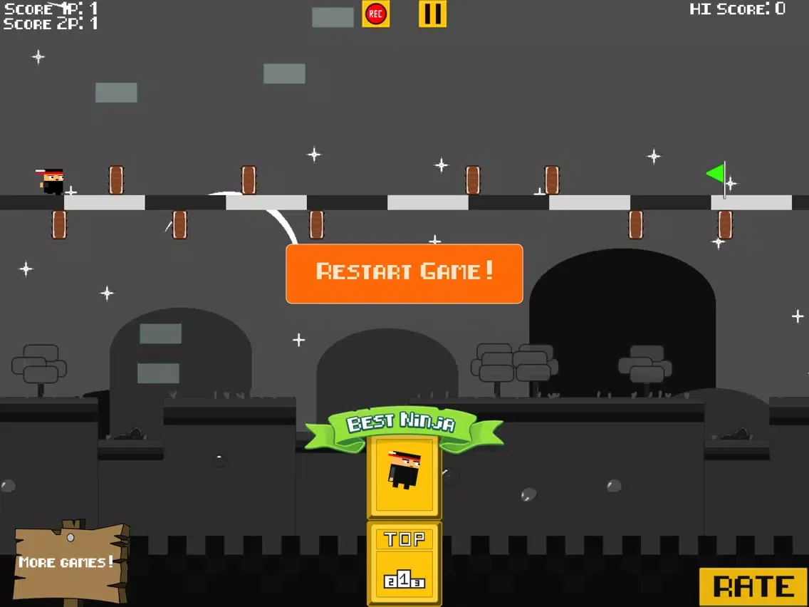 Double Smash Ninja - 2 Players iPad  سکرین شاٹس