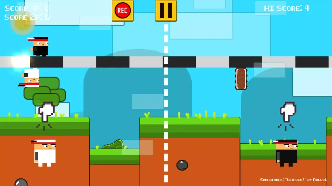 Double Smash Ninja - 2 Players سکرین شاٹس