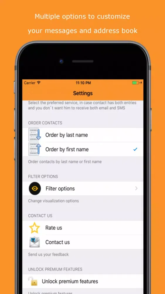 Ảnh chụp màn hình của Easy Message - Group Mass Text