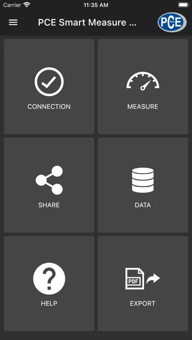 PCE SmartMeasure Environmental স্ক্রিনশট