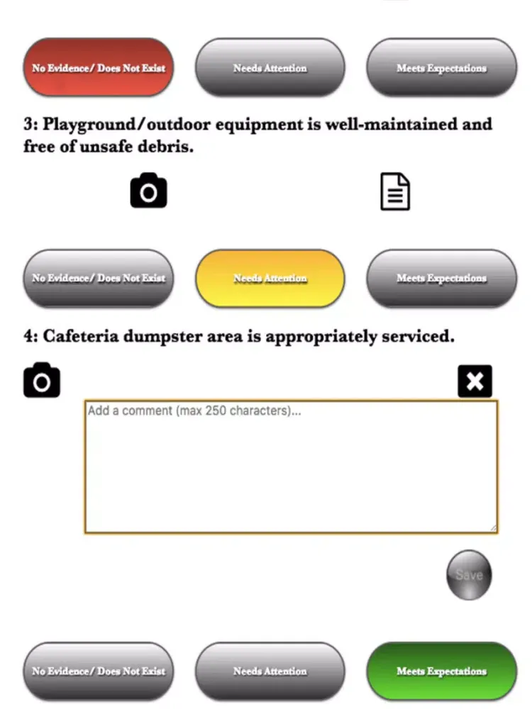 Amer School Climate Inventory iPad  سکرین شاٹس