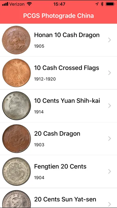 PCGS Photograde China স্ক্রিনশট