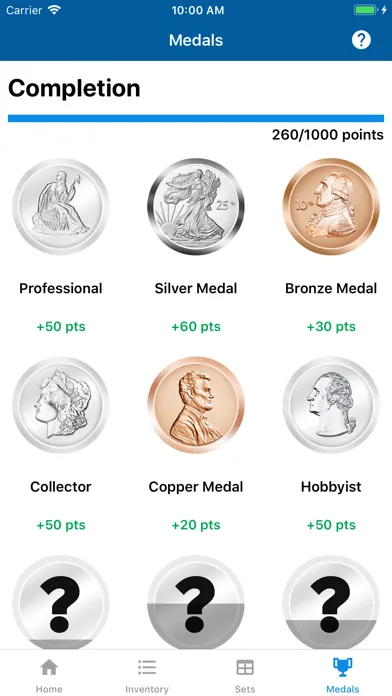 PCGS Set Registry Screenshots