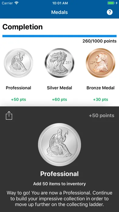 PCGS Set Registry Screenshots