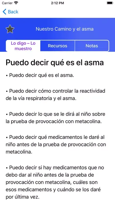 تصاویر Nuestro Camino y el asma