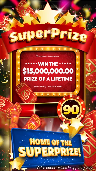 Captures d'écran de PCH+ - Real Prizes, Fun Games