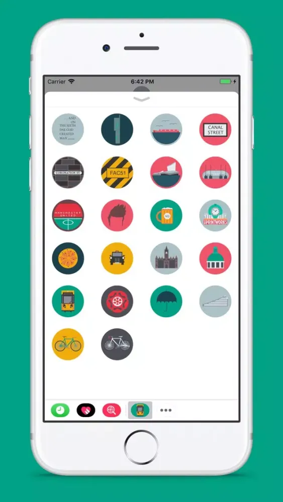 تصاویر Manchester Sticker Pack