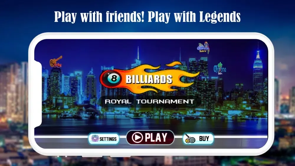 Captures d'écran de Billiards Royal Tournament