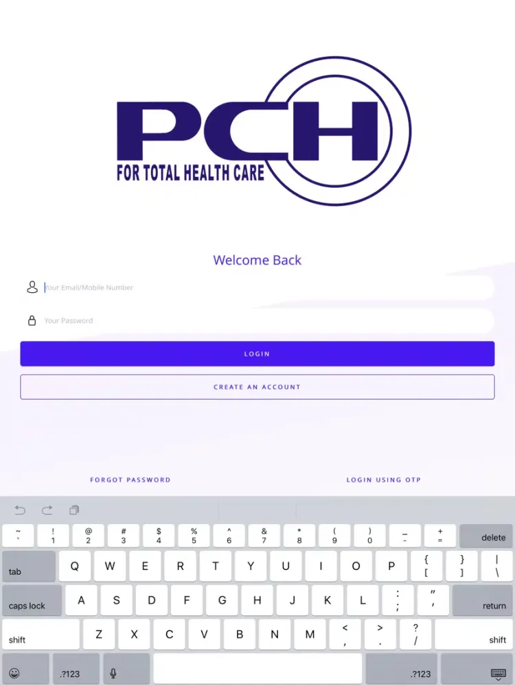 Ảnh chụp màn hình của Puttur City Hospital iPad 