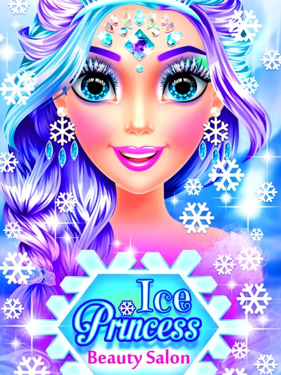 Ice Queen Beauty Salon iPad  스크린샷