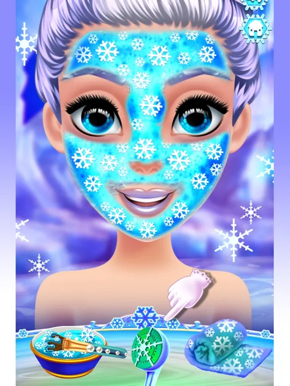 Ice Queen Beauty Salon iPad  스크린샷