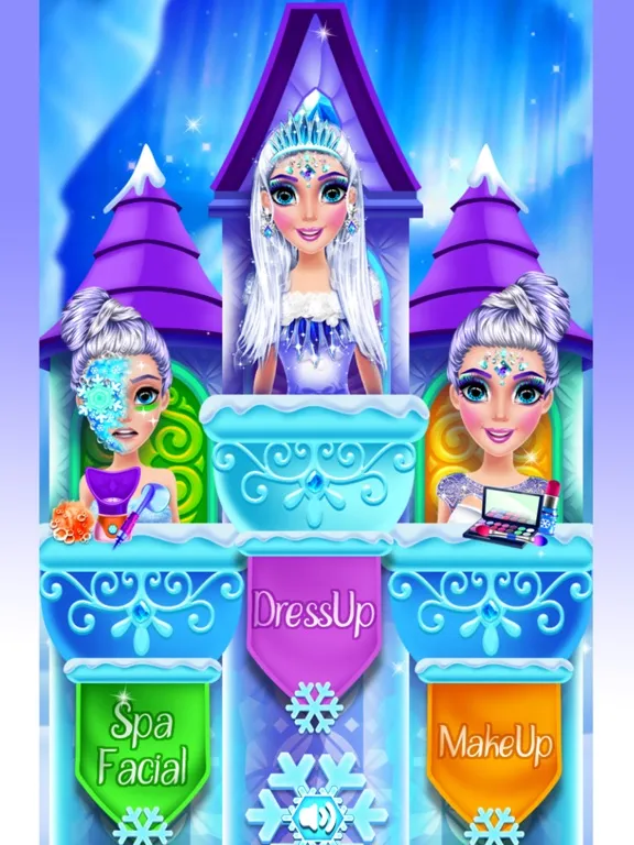 Ice Queen Beauty Salon iPad  스크린샷