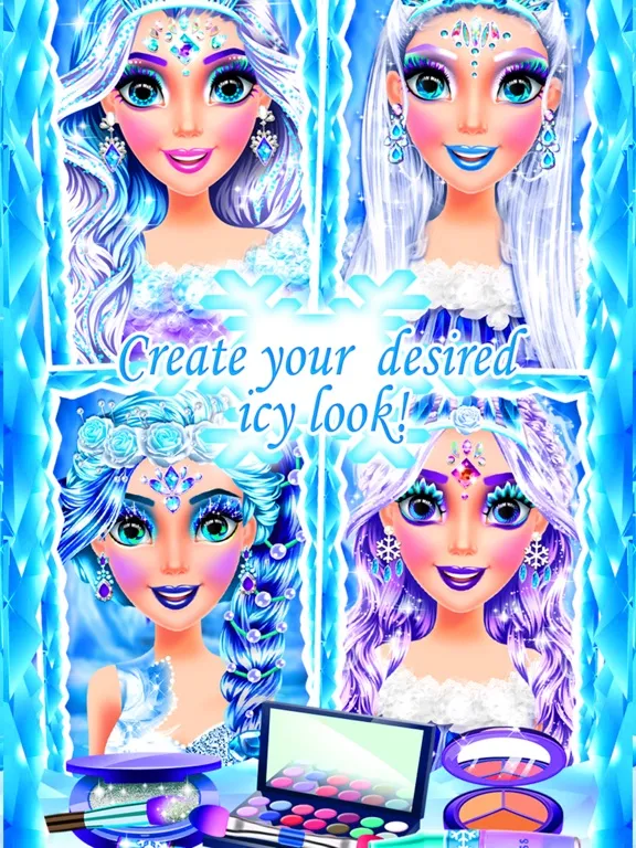 Ice Queen Beauty Salon iPad  스크린샷