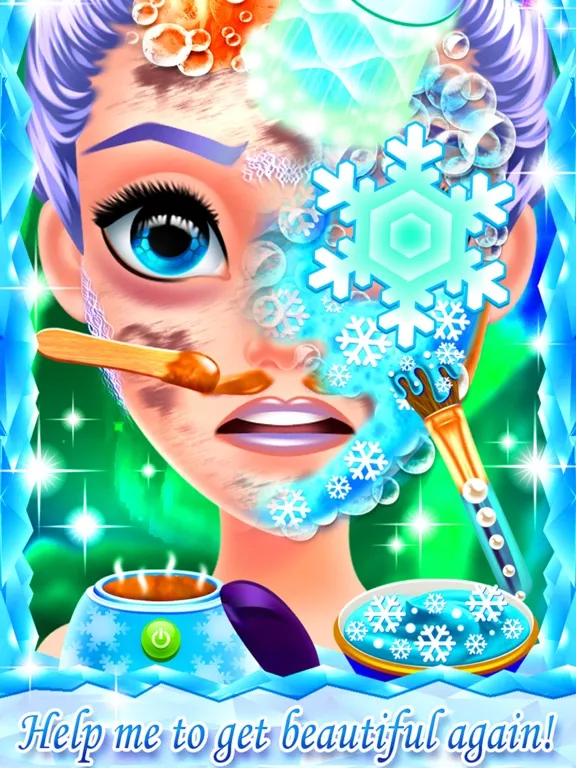 Ice Queen Beauty Salon iPad  스크린샷