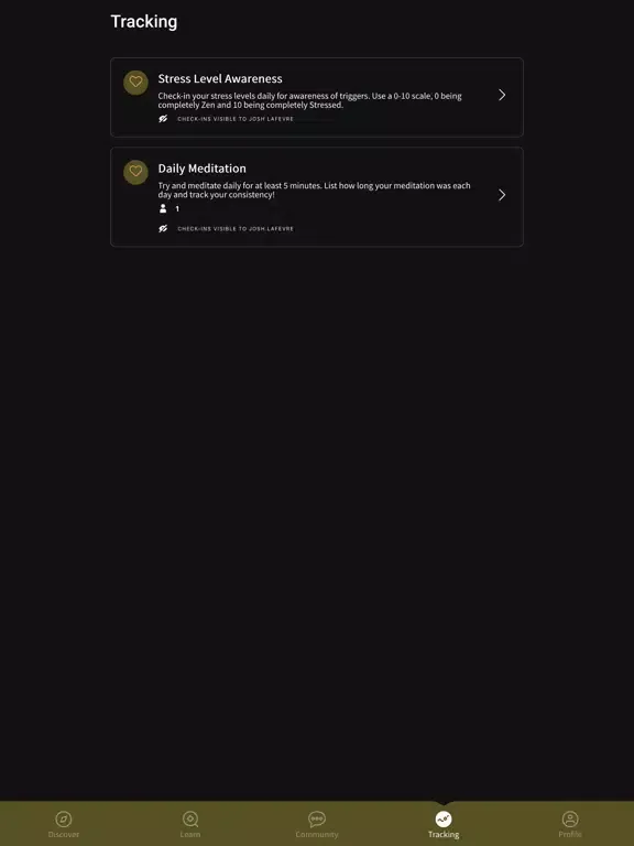 Tangkapan skrin Vital Solutions: Self Growth iPad 