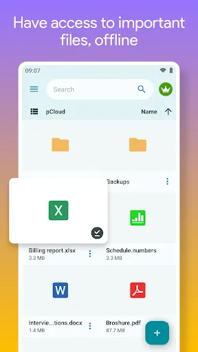 pCloud: Cloud Storage Screenshots