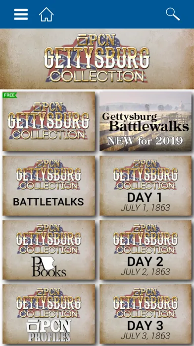 Capturas de pantalla de Gettysburg Collection