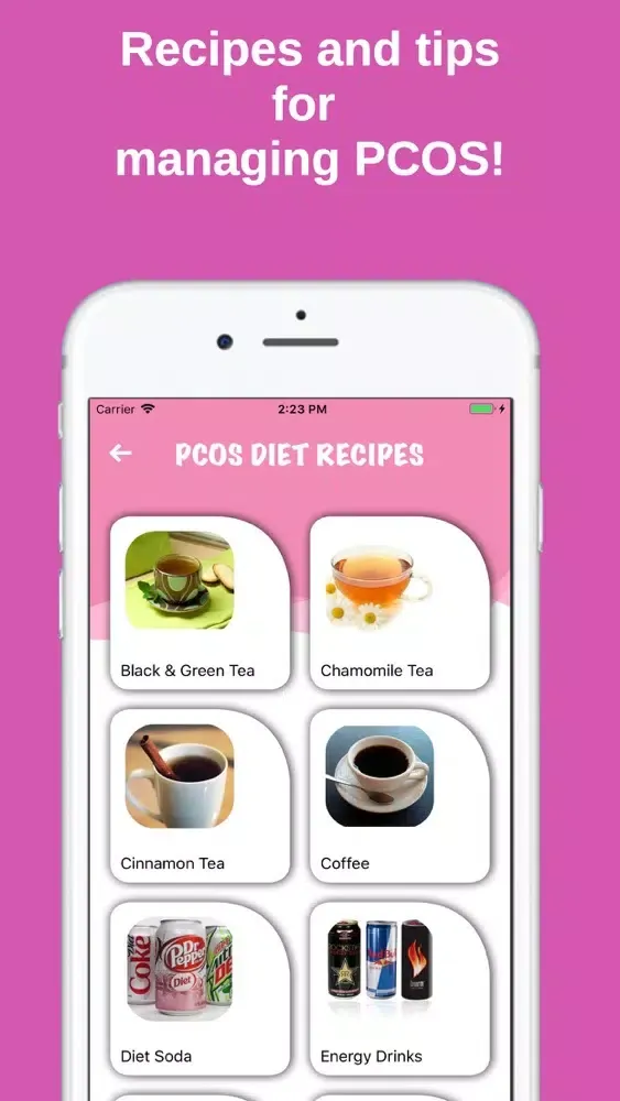 PCOS 7 Day MealPlan & FoodList سکرین شاٹس