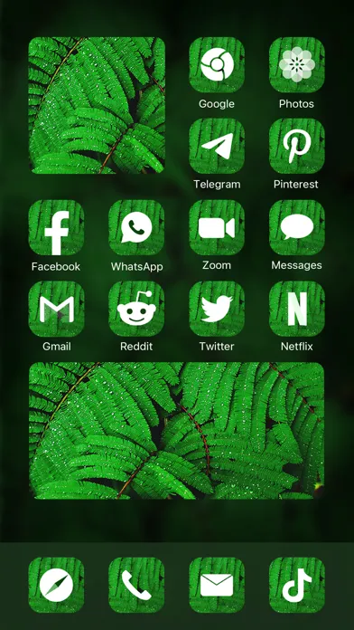 ภาพหน้าจอของ aIcon: aesthetic theme & icons