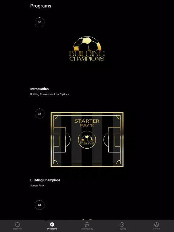 Building Champions Soccer iPad  Screenshots