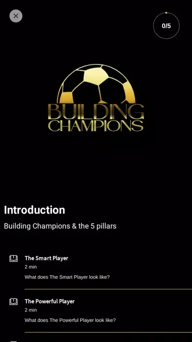 Building Champions Soccer Screenshots