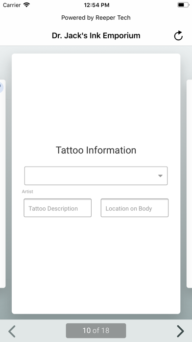 Screenshot di Dr. Jack's Ink Emporium