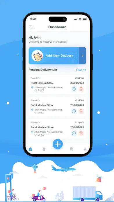 Patel Courier Service應用截圖