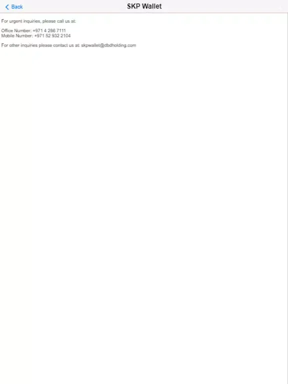 SKP WALLET. iPad  سکرین شاٹس
