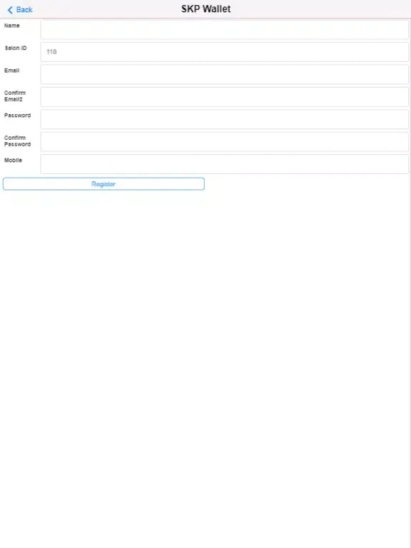SKP WALLET. iPad  سکرین شاٹس