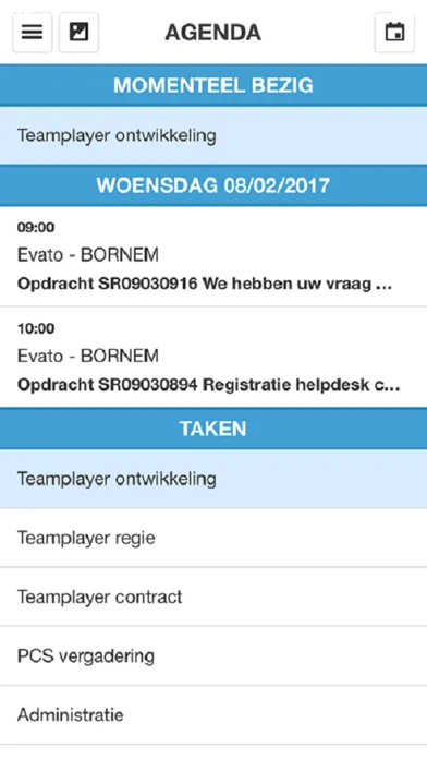 Captures d'écran de TeamPlayer