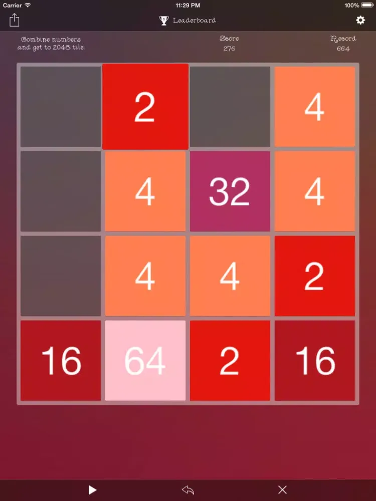 صور 2048 PuzzIe iPad 