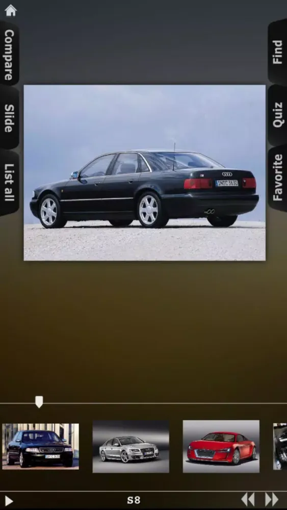 Capturas de pantalla de Audi Showroom