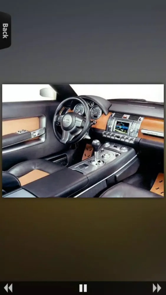 Capturas de pantalla de Audi Showroom