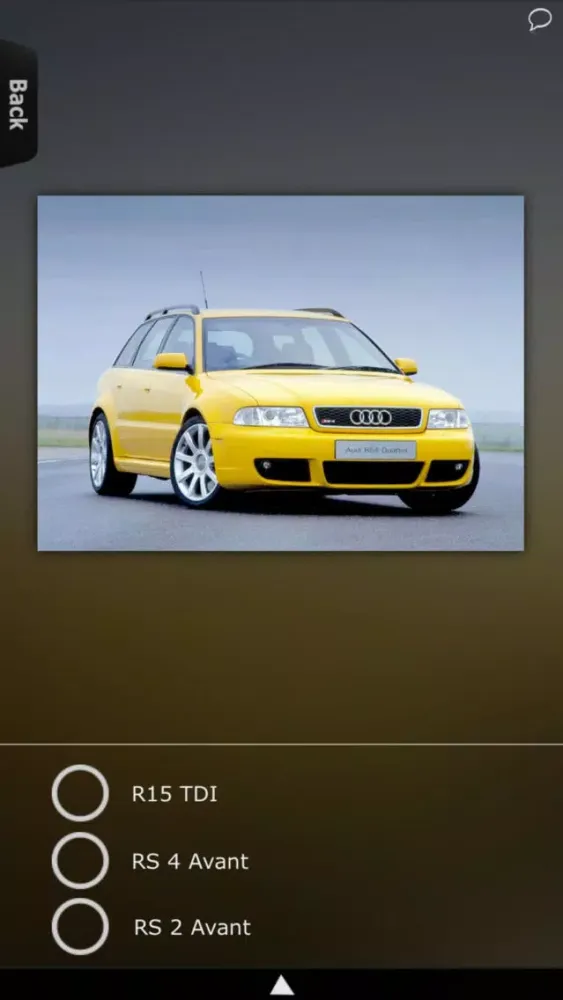 Capturas de pantalla de Audi Showroom
