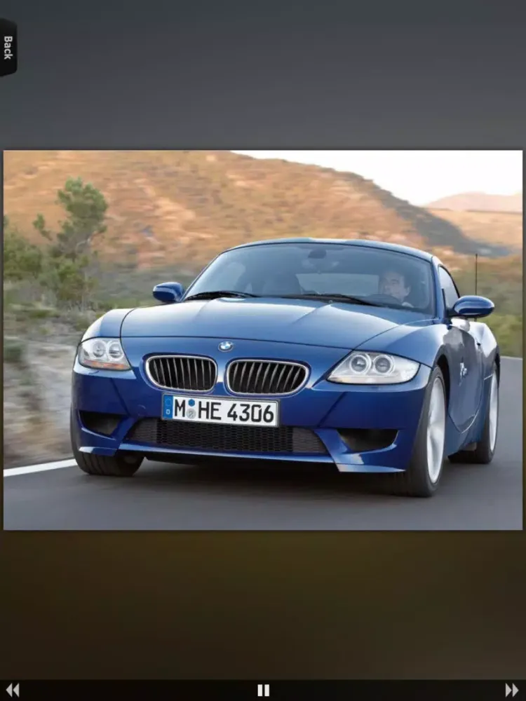 BMW Showroom iPad  Screenshots